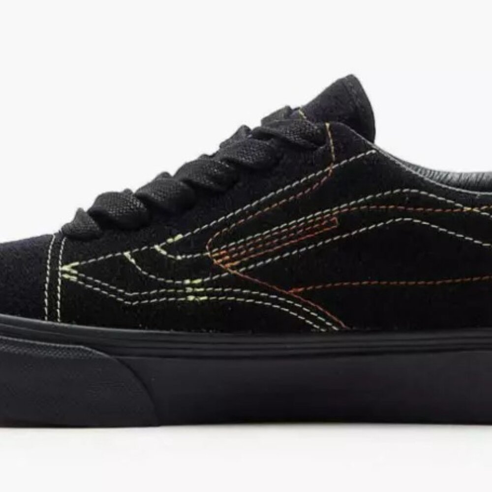 Vans x Taka Hayashi DIY Sk8-Low VLT LX 'Black' VN0A4UX62NQ Men's 8 Custo… - Picture 10 of 11